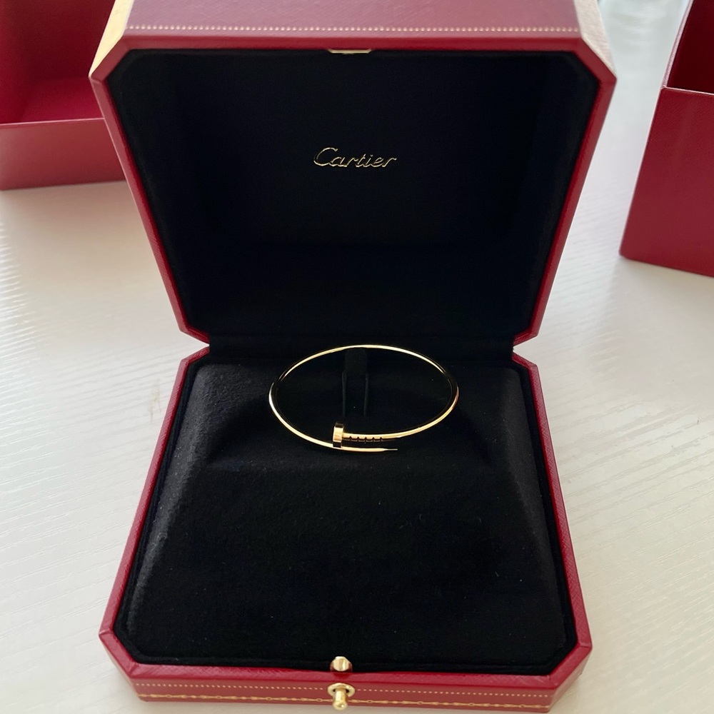 Cartier Juste Un Clou Bracelet, Small Model (Yellow Gold)